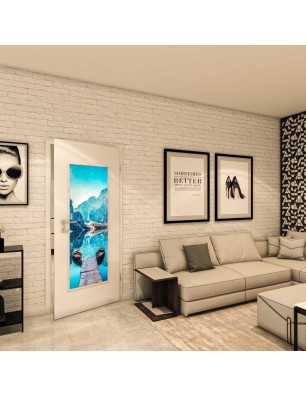 Lichtausschnitt - Fotoprint Model 164 - modernes Zuhause