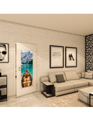 Lichtausschnitt - Fotoprint Model 169 - modernes Zuhause