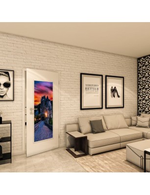 Lichtausschnitt - Fotoprint Model 174 - modernes Zuhause