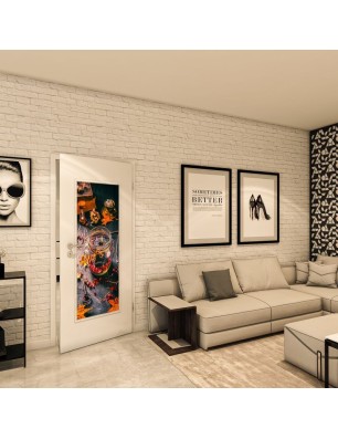 Lichtausschnitt - Fotoprint Model 184 - modernes Zuhause