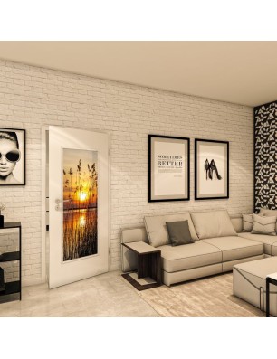 Lichtausschnitt - Fotoprint Model 187 - modernes Zuhause