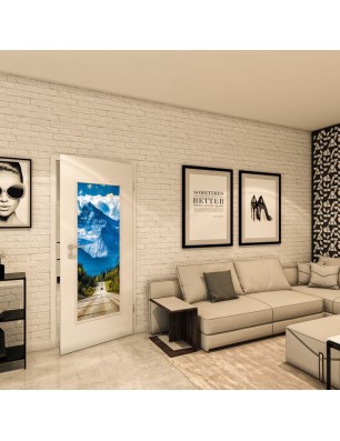 Lichtausschnitt - Fotoprint Model 193 - modernes Zuhause