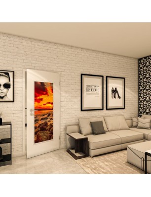 Lichtausschnitt - Fotoprint Model 195 - modernes Zuhause