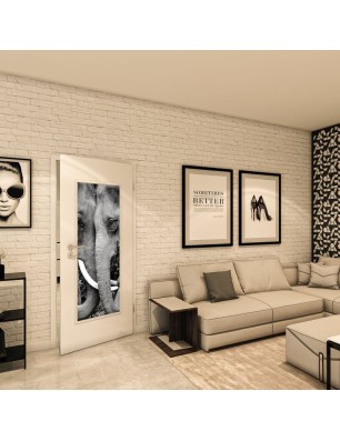 Lichtausschnitt - Fotoprint Model 222 - modernes Zuhause