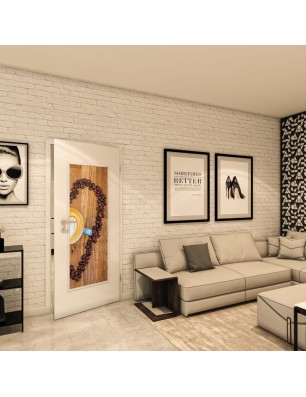 Lichtausschnitt - Fotoprint Model 319 - modernes Zuhause