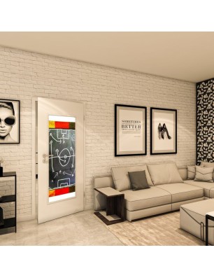 Lichtausschnitt - Fotoprint Model 327 - modernes Zuhause