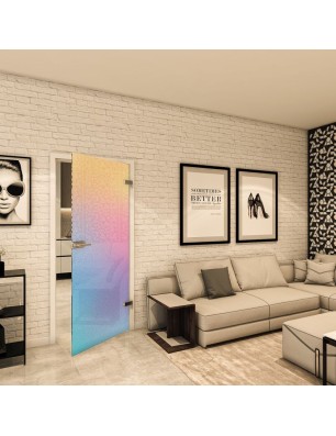 Ganzglastür - Fotoprint Model 8 für ein modernes Zuhause