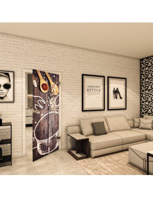 Ganzglastür - Fotoprint Model 108 für ein modernes Zuhause