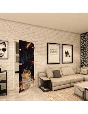 Ganzglastür - Fotoprint Model 111 für ein modernes Zuhause