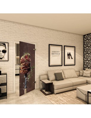 Ganzglastür - Fotoprint Model 114 für ein modernes Zuhause