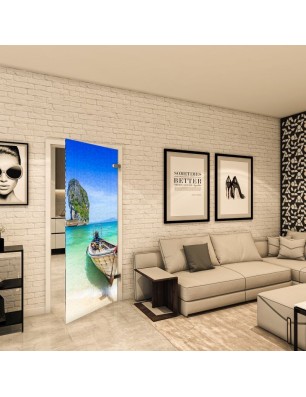 Ganzglastür - Fotoprint Model 120 für ein modernes Zuhause