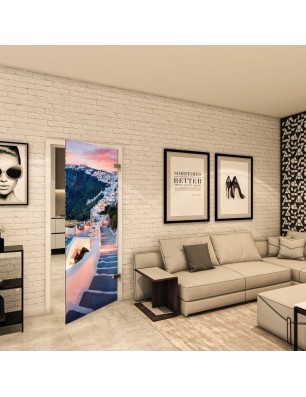 Ganzglastür - Fotoprint Model 126 für ein modernes Zuhause