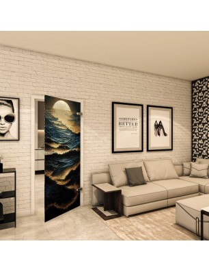 Ganzglastür - Fotoprint Model 133 für ein modernes Zuhause