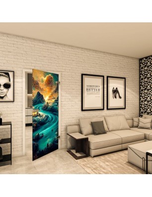 Ganzglastür - Fotoprint Model 138 für ein modernes Zuhause