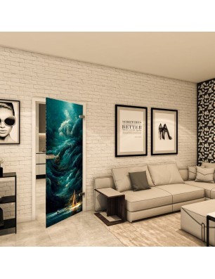 Ganzglastür - Fotoprint Model 139 für ein modernes Zuhause