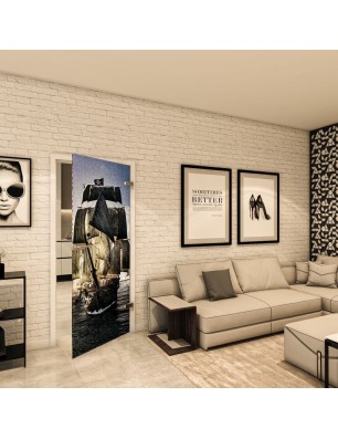 Ganzglastür - Fotoprint Model 140 für ein modernes Zuhause