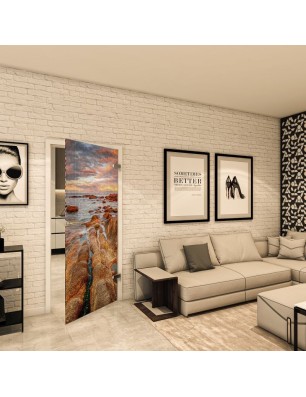 Ganzglastür - Fotoprint Model 143 für ein modernes Zuhause