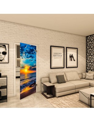 Ganzglastür - Fotoprint Model 146 für ein modernes Zuhause