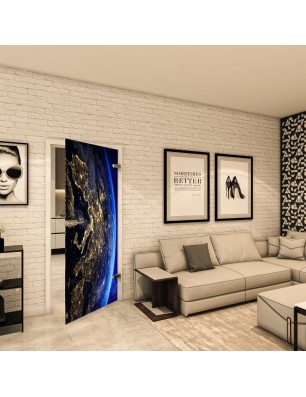 Ganzglastür - Fotoprint Model 157 für ein modernes Zuhause