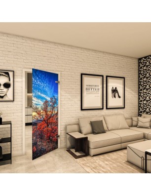 Ganzglastür - Fotoprint Model 180 für ein modernes Zuhause