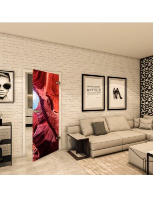 Ganzglastür - Fotoprint Model 186 für ein modernes Zuhause