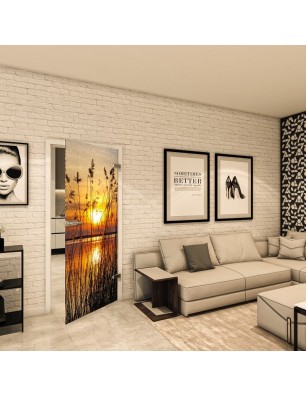 Ganzglastür - Fotoprint Model 187 für ein modernes Zuhause