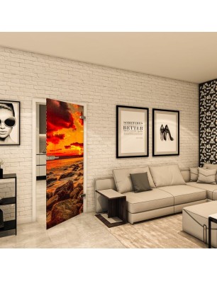 Ganzglastür - Fotoprint Model 195 für ein modernes Zuhause