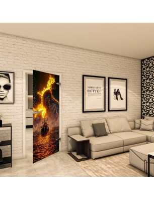 Ganzglastür - Fotoprint Model 225 für ein modernes Zuhause