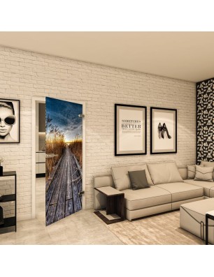 Ganzglastür - Fotoprint Model 280 für ein modernes Zuhause