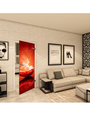 Ganzglastür - Fotoprint Model 286 für ein modernes Zuhause