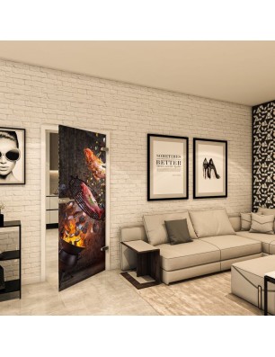 Ganzglastür - Fotoprint Model 287 für ein modernes Zuhause