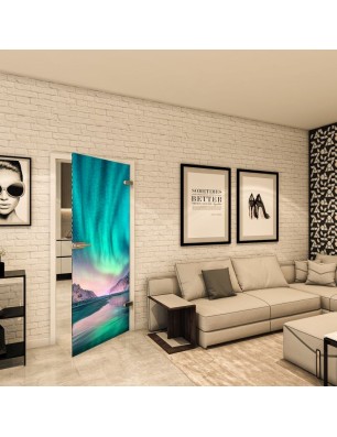 Ganzglastür - Fotoprint Model 300 für ein modernes Zuhause