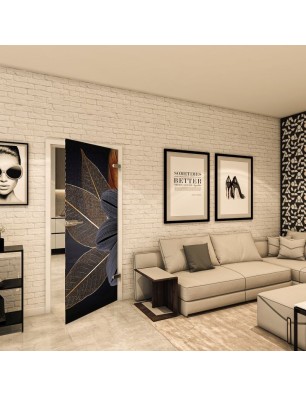 Ganzglastür - Fotoprint Model 303 für ein modernes Zuhause