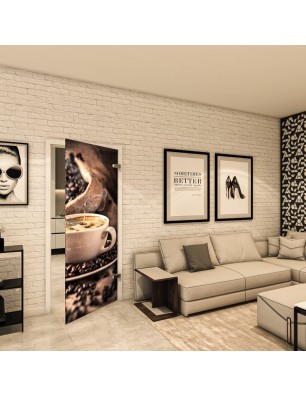 Ganzglastür - Fotoprint Model 313 für ein modernes Zuhause