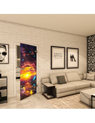 Ganzglastür - Fotoprint Model 325 für ein modernes Zuhause