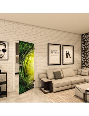 Ganzglastür - Fotoprint Model 348 für ein modernes Zuhause