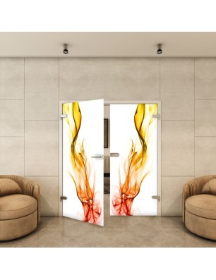 Ganzglastür - Fotoprint Model 2 für ein modernes Zuhause