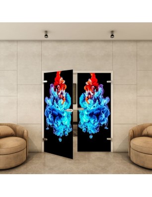 Ganzglastür - Fotoprint Model 3 für ein modernes Zuhause