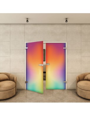 Ganzglastür - Fotoprint Model 5 für ein modernes Zuhause