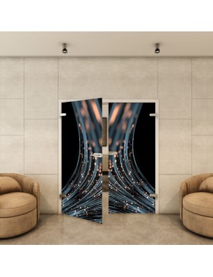 Ganzglastür - Fotoprint Model 33 für ein modernes Zuhause