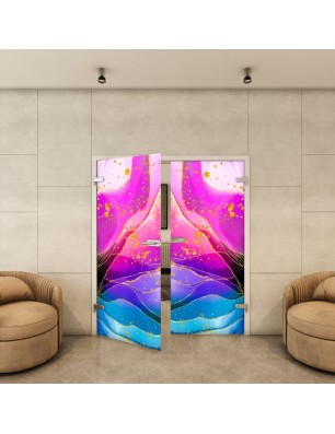 Ganzglastür - Fotoprint Model 79 für ein modernes Zuhause