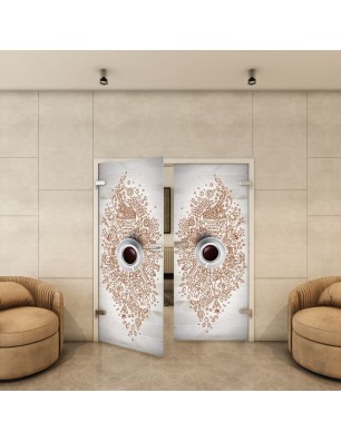 Ganzglastür - Fotoprint Model 103 für ein modernes Zuhause