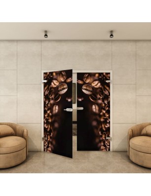 Ganzglastür - Fotoprint Model 104 für ein modernes Zuhause