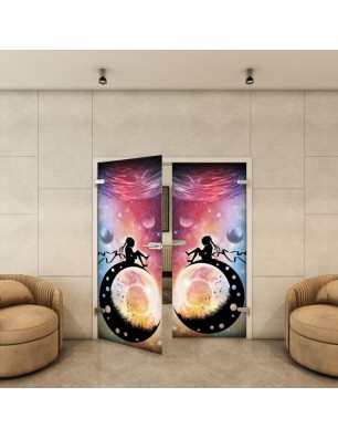 Ganzglastür - Fotoprint Model 105 für ein modernes Zuhause