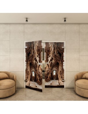 Ganzglastür - Fotoprint Model 106 für ein modernes Zuhause