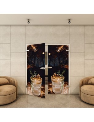 Ganzglastür - Fotoprint Model 111 für ein modernes Zuhause