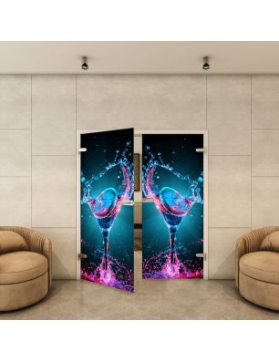 Ganzglastür - Fotoprint Model 112 für ein modernes Zuhause