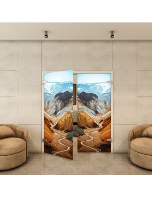 Ganzglastür - Fotoprint Model 122 für ein modernes Zuhause