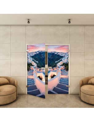 Ganzglastür - Fotoprint Model 126 für ein modernes Zuhause