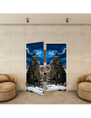 Ganzglastür - Fotoprint Model 132 für ein modernes Zuhause